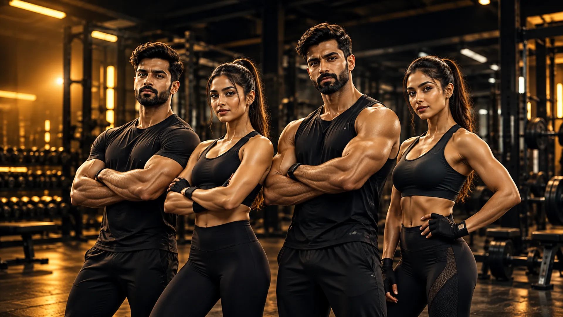 Shadow Fitness coaching team and members